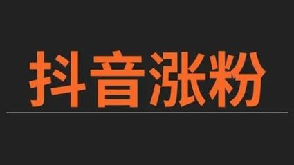 抖音刷粉1000会