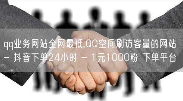 qq业务网站全网最低,QQ空间刷访客量的