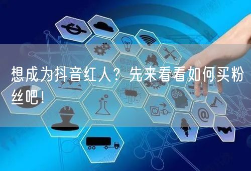 想成为抖音红人？先来看看如何买粉丝吧！